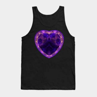 Dark Galactic Heart Tank Top